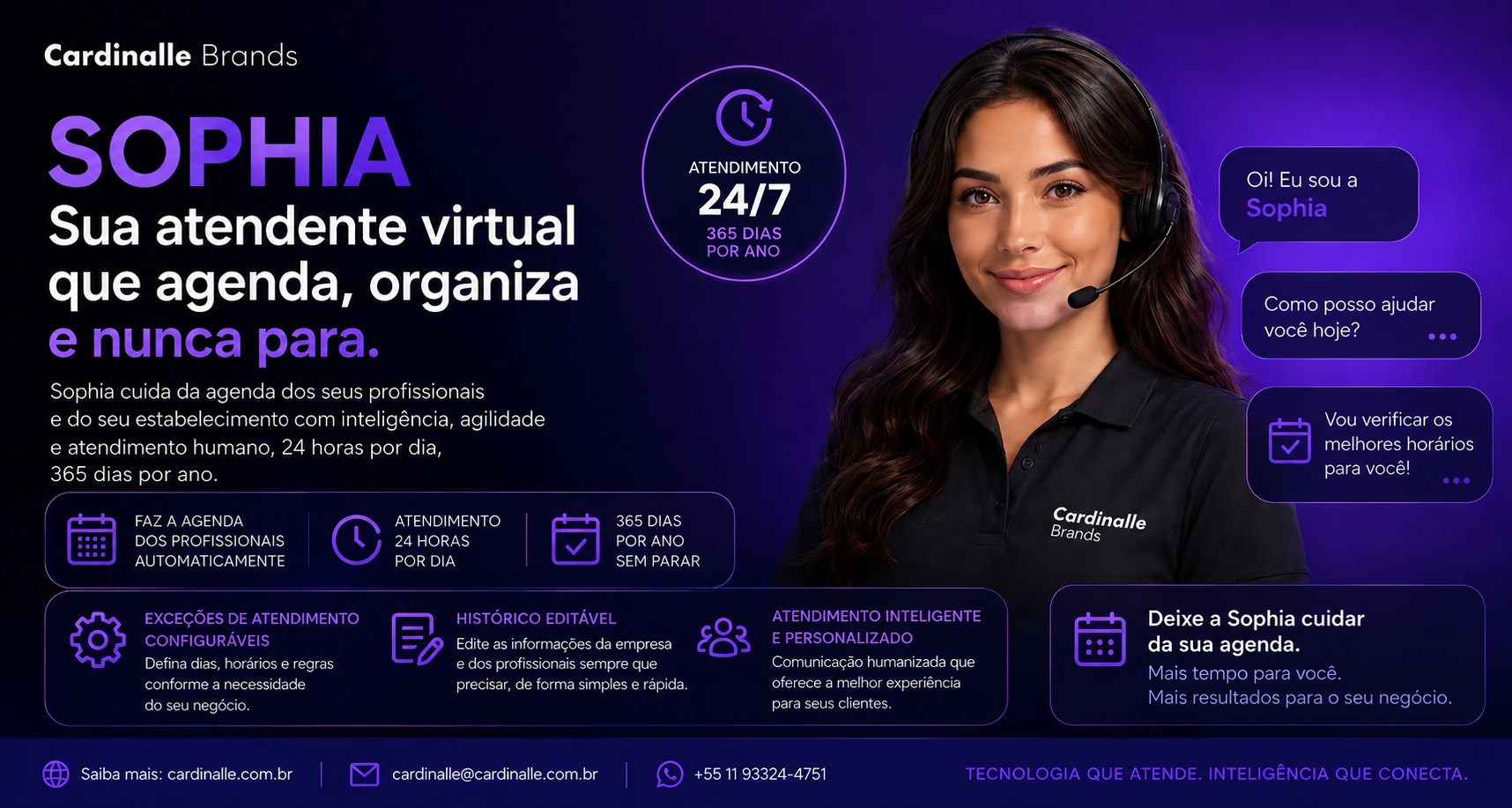 SOPHIA – Atendente Virtual com IA